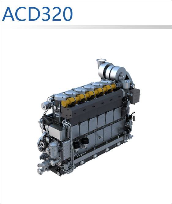 The first ACD320 diesel engine passed approval test successfully